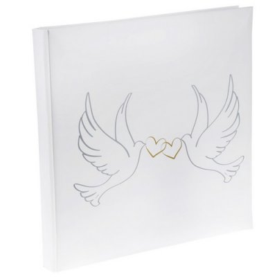 Mariage et Accessoires  - Livre d'or Mariage Colombe : illustration