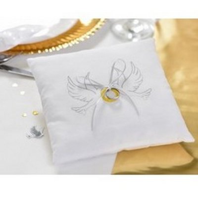 ARCHIVES  - Coussin Porte Alliance Colombe Accessoires Mariage : illustration