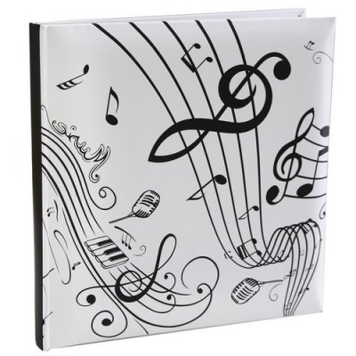 Mariage et Accessoires  - Livre d'or Mariage Thme Musique  : illustration