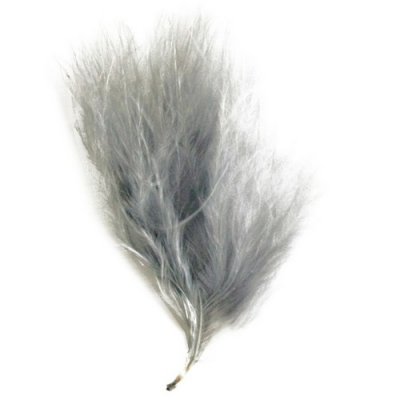 Decoration Mariage  - Plumes grises (sachet de 20 pices) : illustration