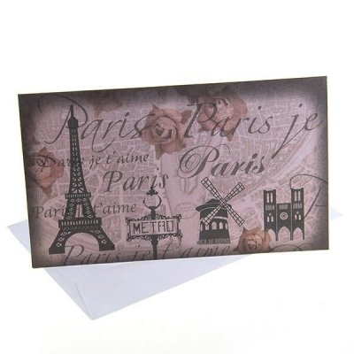 ARCHIVES  - Faire part Mariage Paris - Tour Eiffel : illustration