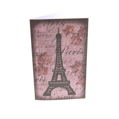 Décoration de Table Mariage  - Menu de Mariage Paris - Tour Eiffel : illustration