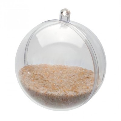 Dco de table Baptme  - 10 Boules transparentes diamtre 4 cm Dco Mariage : illustration