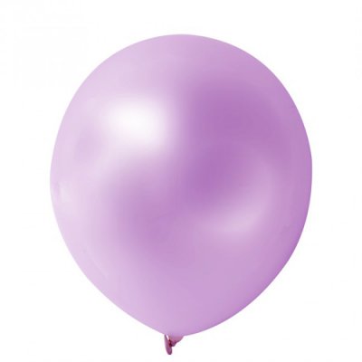 Dcoration de Baptme  - 10 ballons mtalliss lilas 25 cm dcoration mariage : illustration