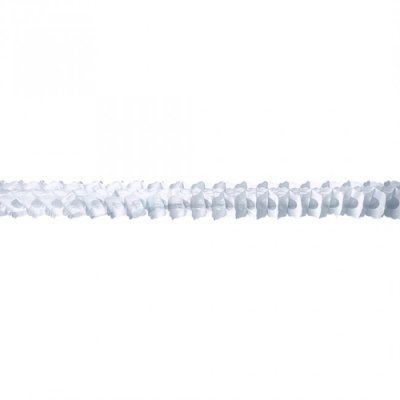 Mariage thme hiver  - Guirlande tube blanche 3,60 m : illustration