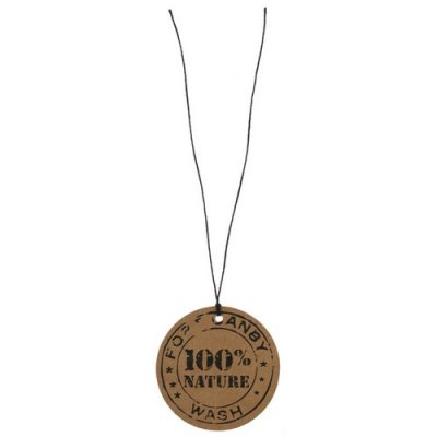 Dcoration de Table Mariage  - Marque-places en carton 100% nature + cordon : illustration