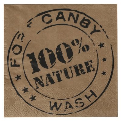 Decoration Mariage  - Serviettes en papier 100% nature : illustration