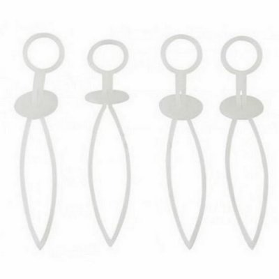 Mariage thme champtre  - 10 tiges attaches rapides pour ballons : illustration