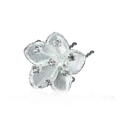 Mariage et Accessoires  - Epingle Cheveux Mariage  Fleur De Cristal  : illustration