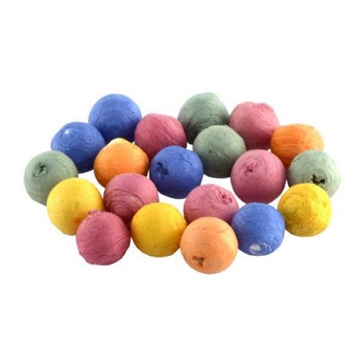 ARCHIVES  - Sachet de 20 boules dancing multicolore : illustration