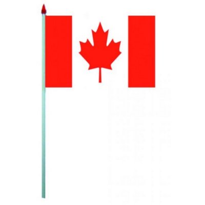 Centre de table  - Drapeau Canada en plastique : illustration