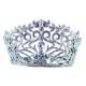 Diadme Mariage Couronne de Miss Ton Argent Cristal ... : illustration