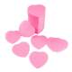 Confettis coeur rose en papier - 100 g : illustration