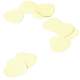 Confettis coeur en papier ivoire dcoration mariage ... : illustration