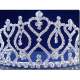 Diademe Mariage Argent et Oxyde de Zirconium Clair ... : illustration