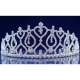 Diademe Mariage Argent et Oxyde de Zirconium Clair ... : illustration