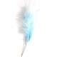 Plumes Dcoration Plume Mariage  (Bleu Baby) x 200 ... : illustration
