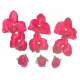 Fleurs orchides artificielles en tissu fuchsia ( ... : illustration