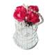 Boite  Drages Mariage Cage  Oiseau Mtal Fleur ... : illustration