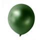 10 ballons vert meraude mtalliss 25 cm : illustration