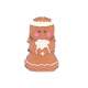 Bougie Mariage Mme Pain d'pices : illustration