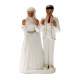 Figurine Mariage Couple Oriental 14,5 cm : illustration