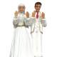 Figurine Mariage Couple Oriental 14,5 cm : illustration