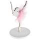 Marque place ballerine silhouette de danseuse : illustration