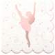  Serviette en Papier Danseuse Ballerine ( Lot de 20 ... : illustration