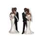  Figurine mariage mate de peau 13 cm : illustration