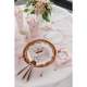 20 Serviettes Princesse rose gold en papier : illustration