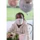 Masque lavable tissu imprim Princesse : illustration