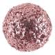 Mini boule pailletée rose gold 1 cm par 50 pièces : illustration