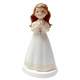 Figurine sujet, en rsine Communiante mains jointes : illustration