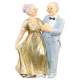 Figurine couple de maris - Noces d'Or : illustration