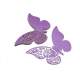 Marque-place Papillon Dentelle Pourpre Iris  (lot ... : illustration