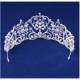 Serre-tte Mariage Diademe Argent Cristal Clair : illustration