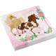 20 Serviettes jetables avec imprim cheval quitation ... : illustration