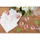 100 Ptales Rose Gold avec Feuilles : illustration