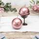 6 Bougies Ronde Rose Gold 8cm : illustration