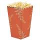 8 boites pop-corn terracotta et or : illustration