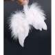 Ailes d'Ange Plumes Blanches Décoration Plumes Mariage : illustration