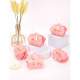 5 Botes  drages dentelle rose  : illustration