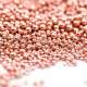 Dragées perles en sucre rose gold métallisé : illustration