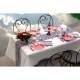 Assiettes Crabe Bord de Mer Rouge x 10 : illustration