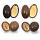 Coffret chocolat noir et lait - Amandes et noisettes ... : illustration