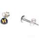 Boucles d'oreilles papillon bijoux enfant  : illustration
