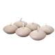 Bougies flottantes Taupe Diam : 5cm Haut : 4.5cm x ... : illustration