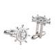 Boutons de Manchette Gouvernail : illustration