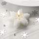 Bougie Flocon de Neige Dco Mariage Decoration Nol ... : illustration